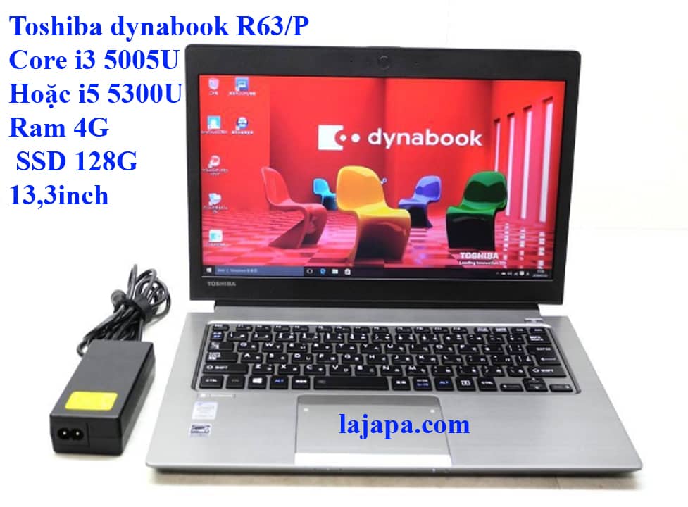 Toshiba dynabook R63/P Core i3 5005U Ram 4ghz SSD 128Gh